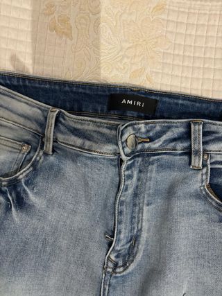 Jeans skinny AMIRI blu