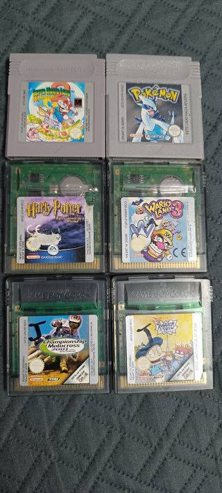 Juegos Nintendo Game Boy Originales + ESTUCHES