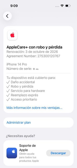 iPhone 14 PRO 512 Gb batería 100% Apple care +