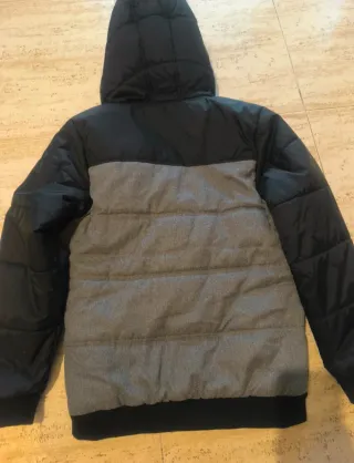 Chaqueta Niño Talla 14 Gris/Negro