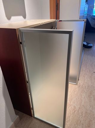 BARATOS!  Muebles de cocina de madera y cristal