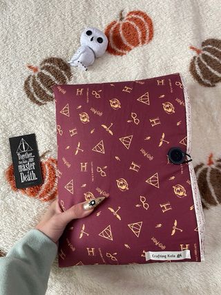 Funda libros estampado Harry potter