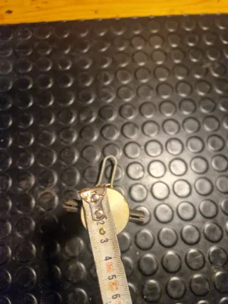 Bulón agrícola con pasador