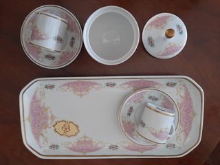 Set Limoges porcellana servizio da tè