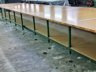 Mesa de trabajo industrial