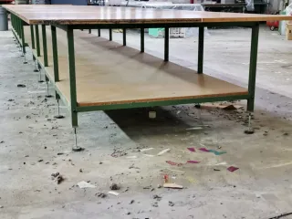 Mesa de trabajo industrial