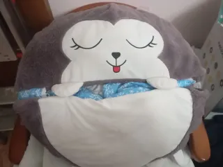 Saco de dormir infantil de peluche