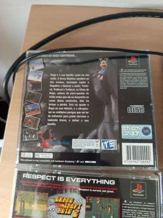 Pack 6 Juegos PS1: Hugo 2, Motocross Mania 2, GTA