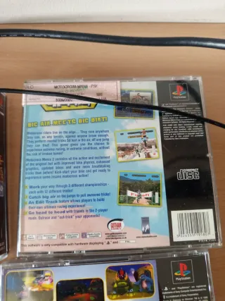 Pack 6 Juegos PS1: Hugo 2, Motocross Mania 2, GTA