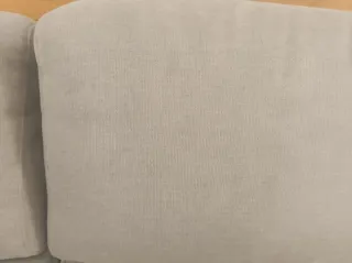 Divano relax 2 posti in tessuto grigio