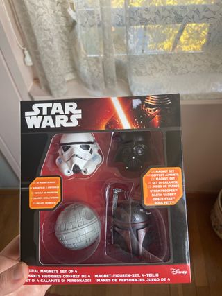 Star Wars Imanes 3D Set 4 Personajes
