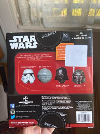 Star Wars Imanes 3D Set 4 Personajes