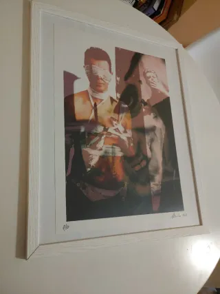 Marco madera y metacrilato 43x53cm