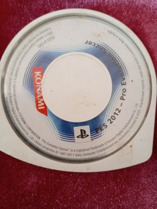 Juegos PSP UMD PES 2012 y SmackDown 2008