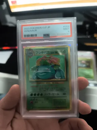 Lote Cartas Pokémon Venusaur JP Graduadas