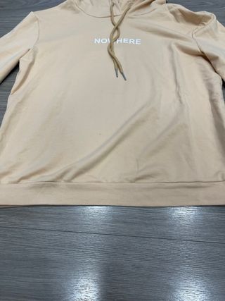 Sudadera beige Nowhere