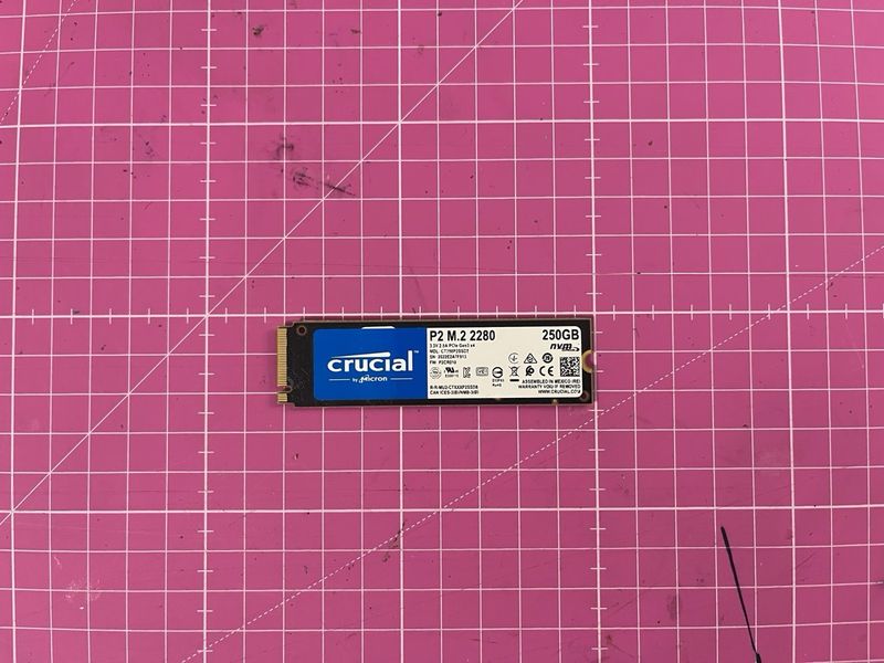 SSD Crucial NVMe P2 250GB afbeelding 2