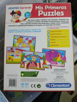 Clementoni Mis Primeros Puzzles 2+ Años