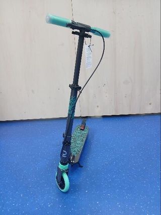 Patinete Scooter Niños Oxelo MID5 Gris Menta (freno