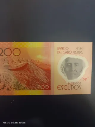 Billete 200 Escudos Cabo Verde
