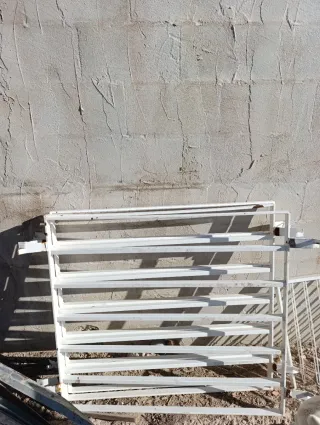 4 Rejas de Hierro Macizo