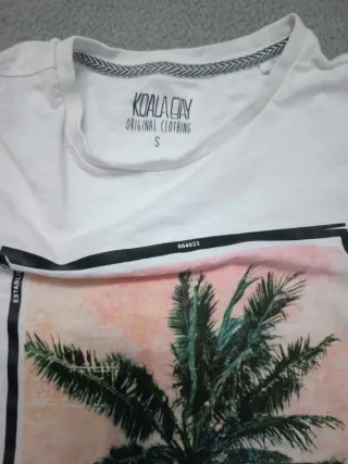 Camiseta Koala Bay Talla S Hombre Palmera