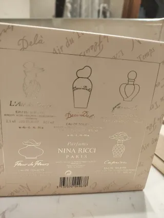 Cofre Miniaturas Perfume Nina Ricci (5)