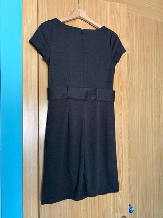 Vestido Mango gris talla 38