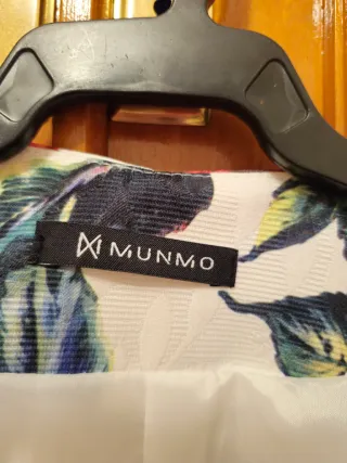 Americana flores con detalle flecos