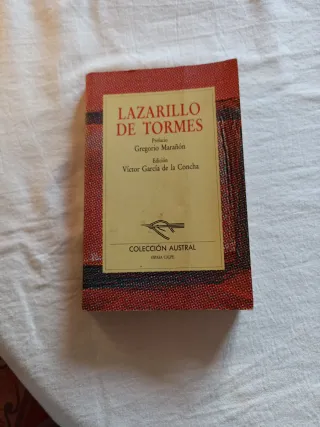 Libro el Lazarillo de Tormes