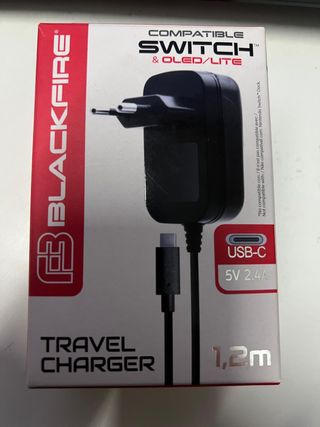 Adaptador BLACKFIRE Viaje AC Switch USB-C 1.2m