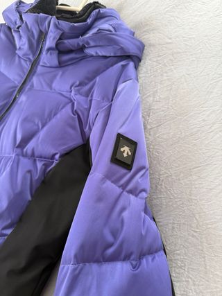 Anorak da sci da donna viola/nero T.M