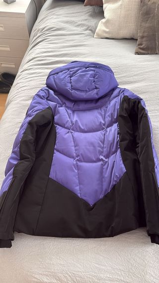 Anorak da sci da donna viola/nero T.M