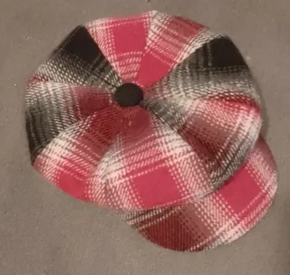 Basco uomo scozzese invernale