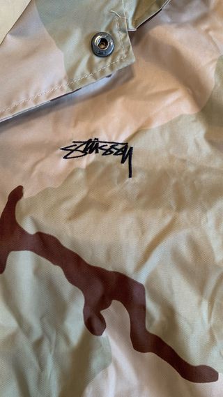 Chaqueta Cortavientos Stussy Camuflaje Talla L