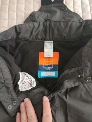 Pantaloni a salopette da neve bambino Wed'ze