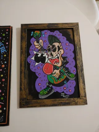 Cuadro Decorativo IT Pennywise y psychobilly