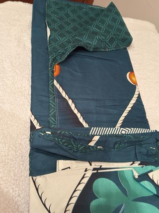 Juego de sábanas de 6 piezas 100%algodón,Nuevo