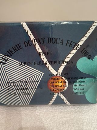 Juego de sábanas de 6 piezas 100%algodón,Nuevo