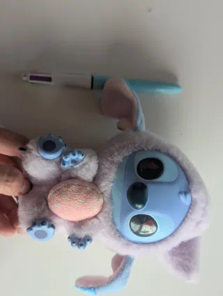 Labubu Stitch Peluche Morado Huevo Pascua