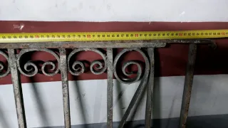 Reja antigua estilo modernista