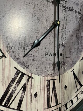 Reloj de Pared Grande Estilo Vintage