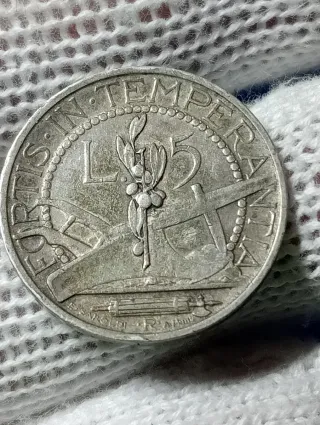 Moneta San Marino Argento 1933