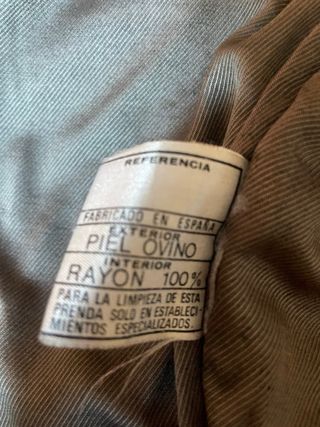 Cazadora Piel Negra Caballero