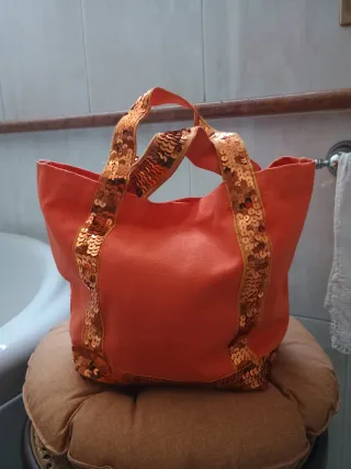 Borsettina cotone paillettes vintage