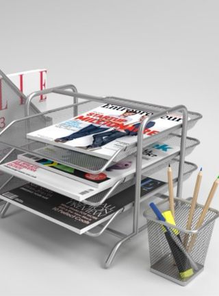 Organizador Escritorio Ikea Dokument Metal