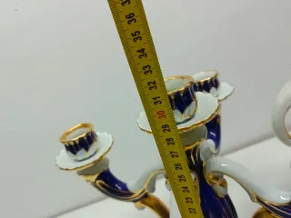 Conjunto Candelabros y Jarrón Ramgi Manises