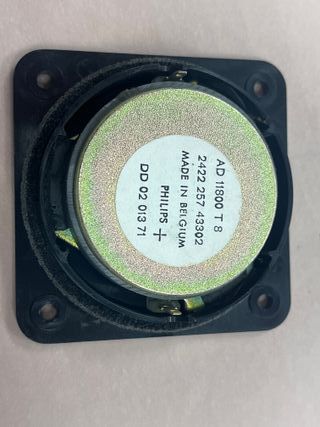 Tweeter Philips AD11800T8 8Ω vintage Bélgica 1971