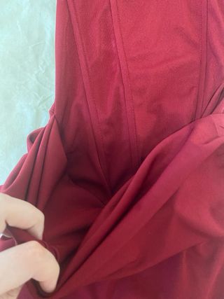 Vestido largo fiesta rojo NUEVO