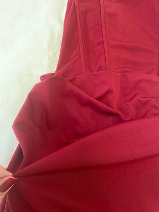 Vestido largo fiesta rojo NUEVO